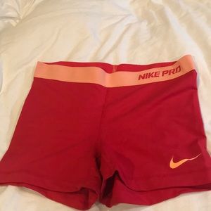 Nike Pro fitted 2” inseam shorts